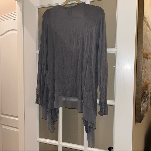 Design History Gray Cardigan Sweater Missy XXL - Picture 2 of 4